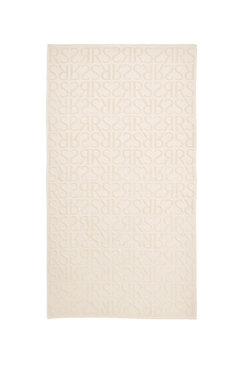 Beach towel - Monogram beach towel I Ivory