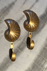 Conch Hook - Rabens Apartment I Matte Brass