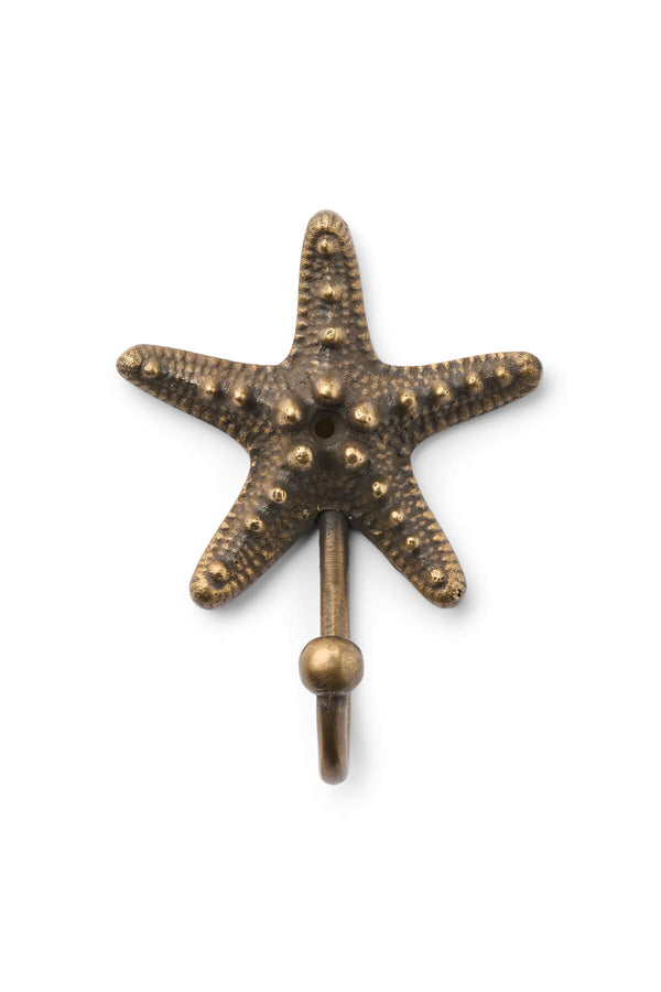 Starfish Hook Small - Rabens Apartment I Matte Brass