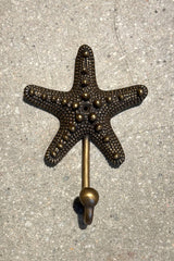 Starfish hook Large - Rabens Apartment I Matte Brass