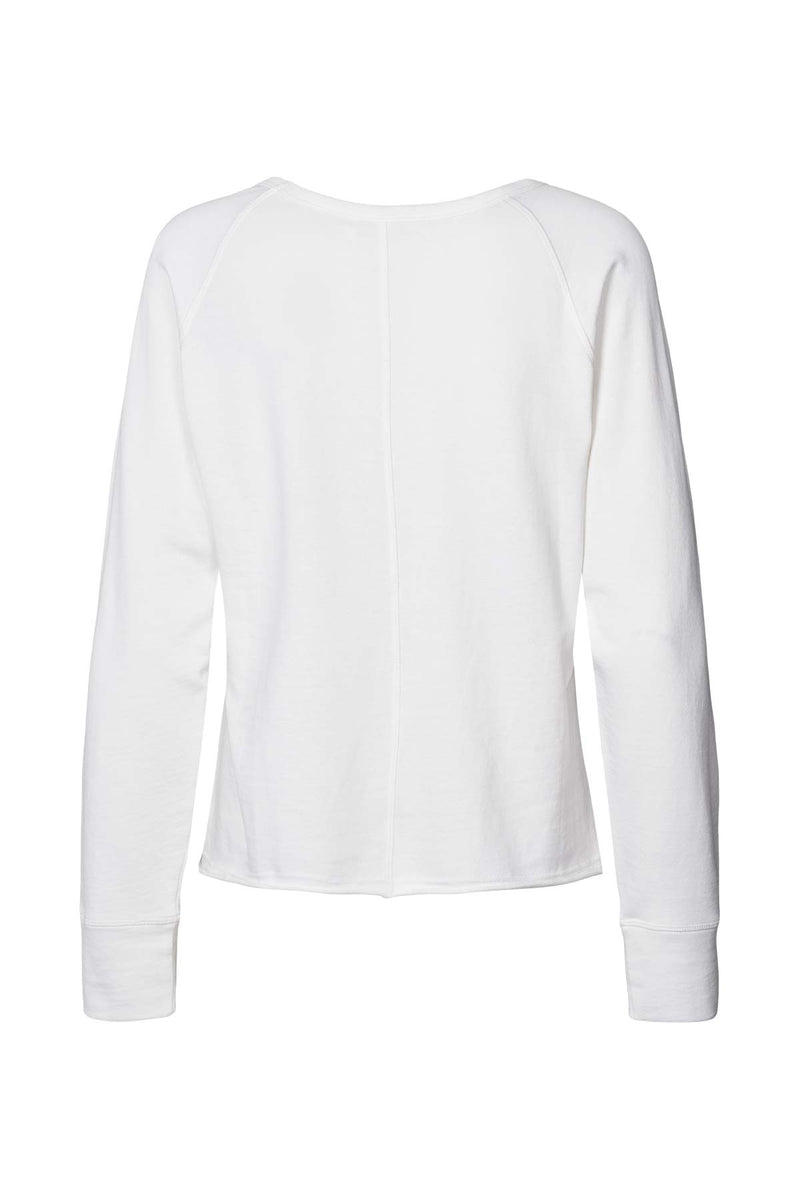 Nemi - Light stretch long sleeve top I White