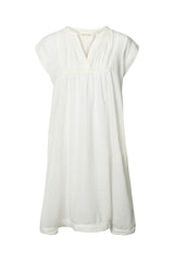 Lotti - Cotton short dress I White