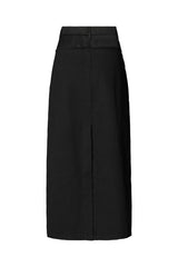 Rasmia - Duo canvas skirt I Black