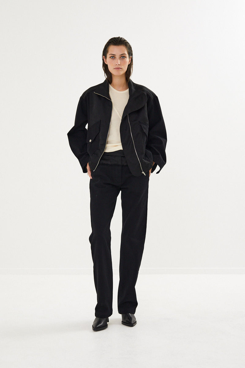 Pawa - Duo canvas pant I Black