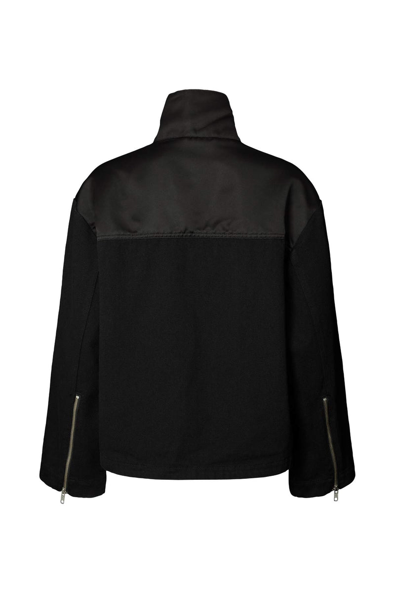 Montie - Duo canvas jacket I Black