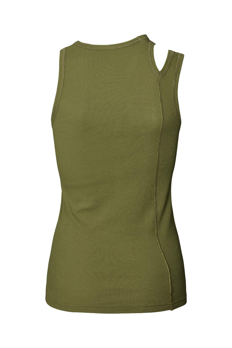 Jersey two strap tank top - Jeta I Army