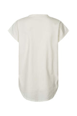 Blanca - Vintage cotton cap sleeve top I Chalk