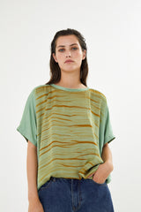 Tidal blouse - Maggi I Green combo