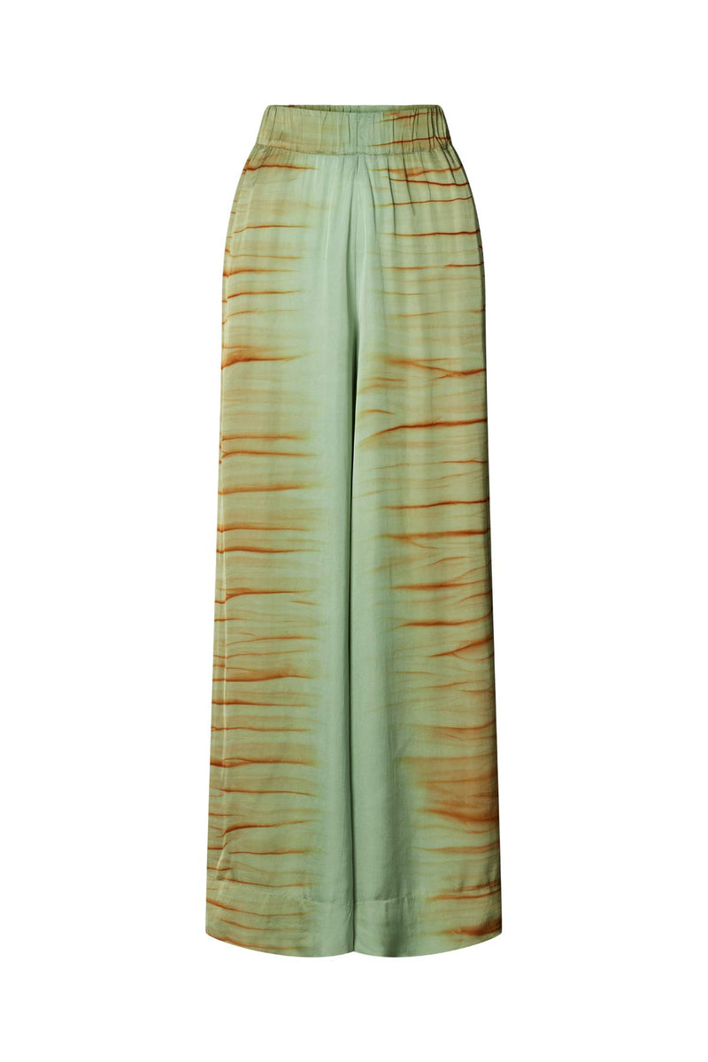 Tidal elastic wide pant - Lenie I Green combo