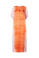 Tidal colomn dress - Maha I Orange combo