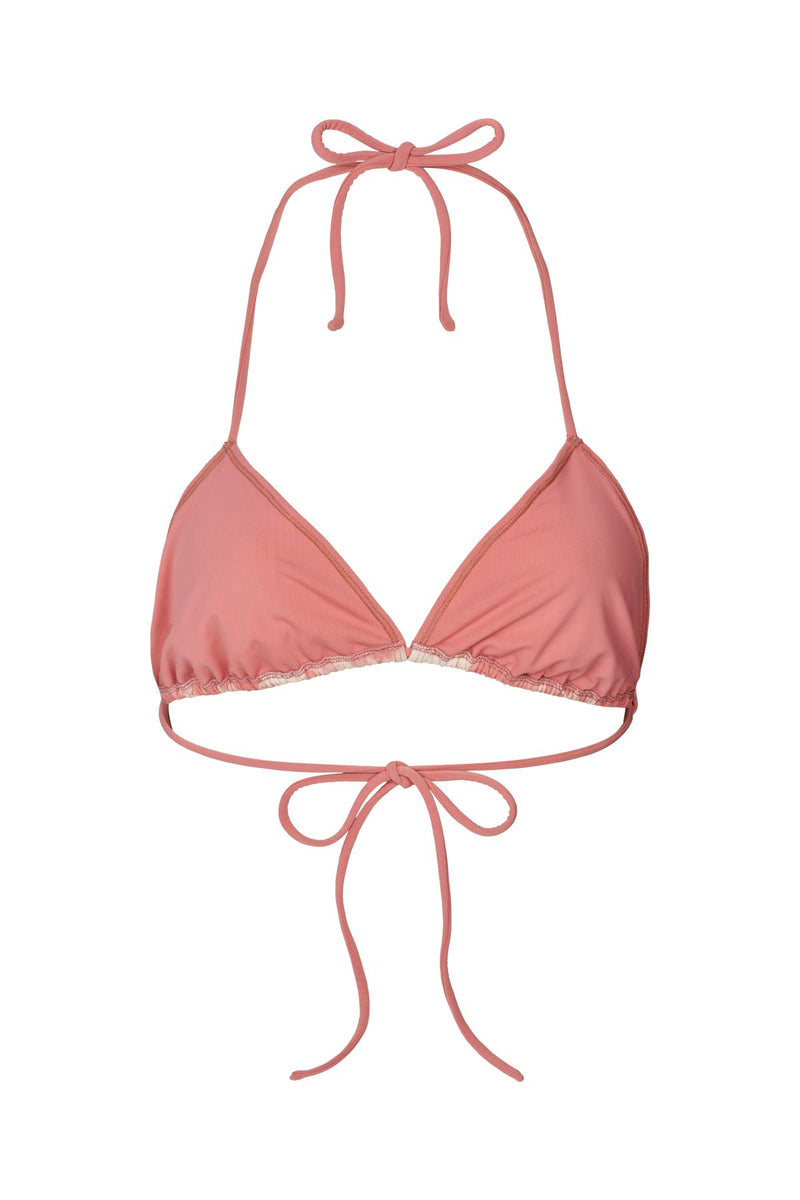 Merle - Nebula swim triangle top I Pale pink combo