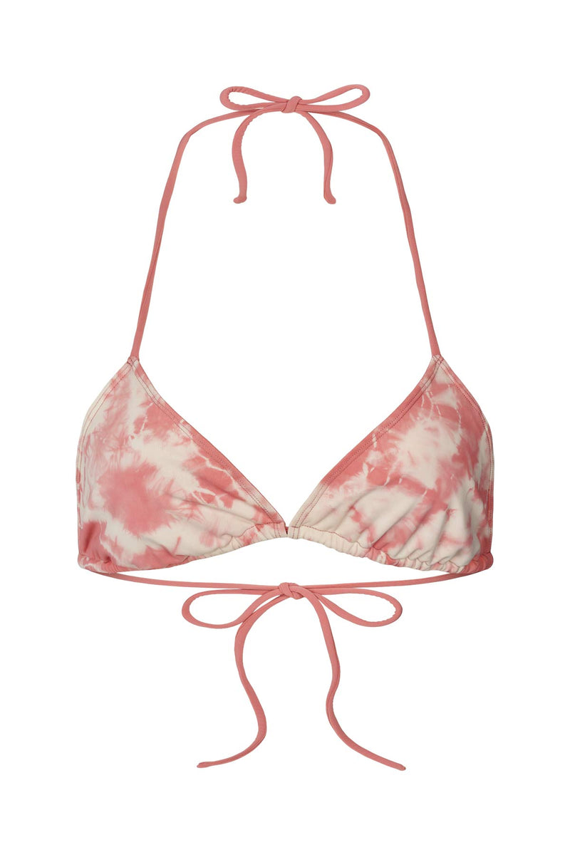 Merle - Nebula swim triangle top I Pale pink combo