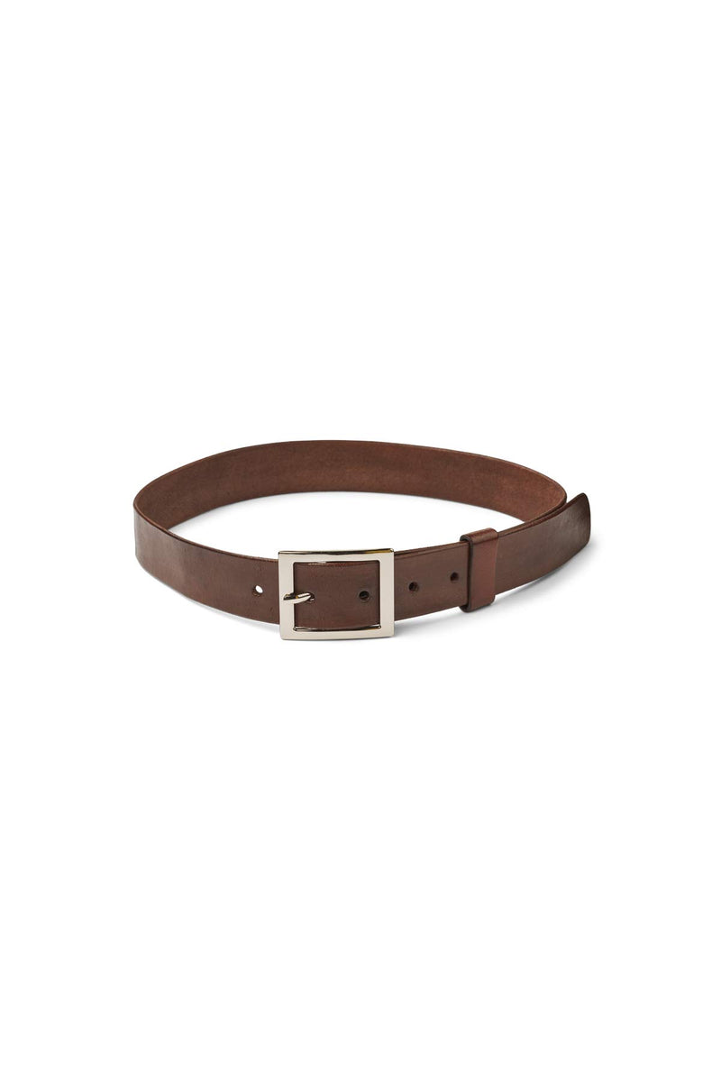 Jadeh - Leather belt I Dark brown