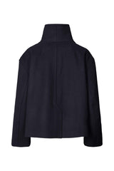 Litten - Boiled wool jacket I Navy