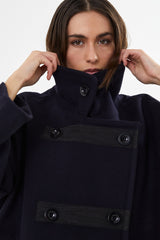 Litten - Boiled wool jacket I Navy