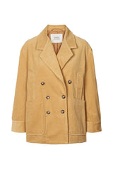 Carmeline - Corduroy jacket I Mustard