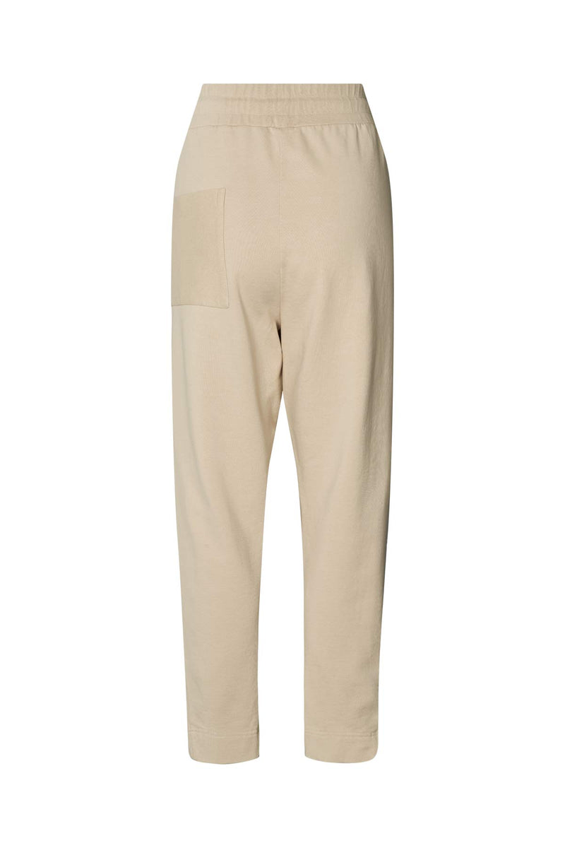 Sevim - Loop back pants I Oyster