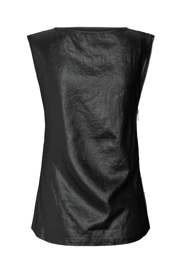 Alliyas - Glazed top I Black