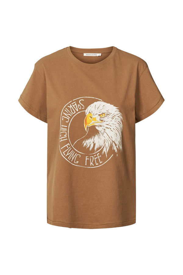 Ambla - Eagle t-shirt I Hazelnut