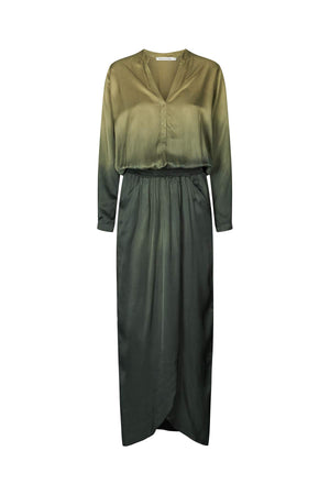 Vera - Flow wrap over dress I Army combo