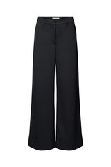 Zoe - Tailored wide leg pants I Black navy combo