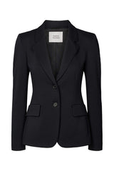 Helda - Tailored jacket I Black navy combo