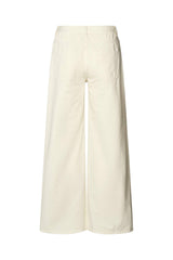 Ini - Canvas light pants I Winter white