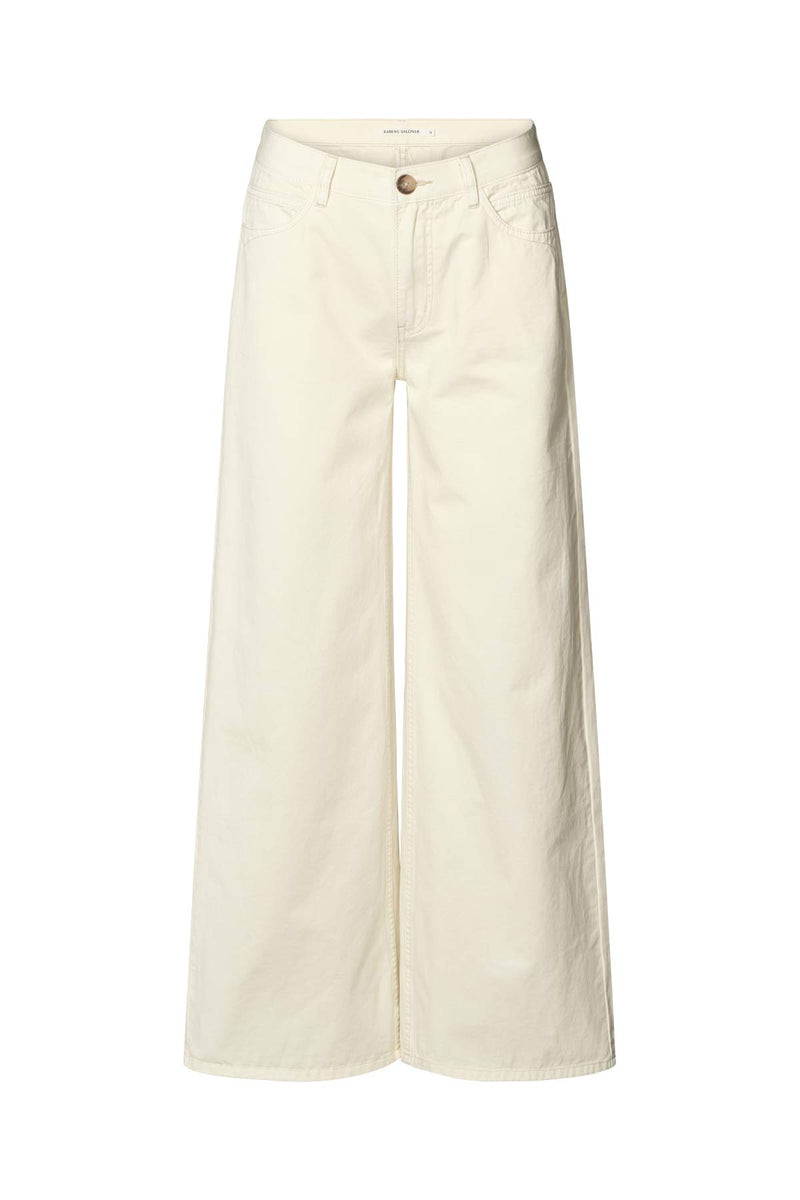 Ini - Canvas light pants I Winter white