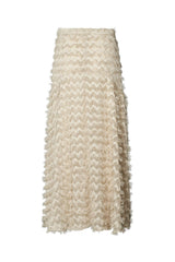 Selilja - Feathery skirt I Oyster