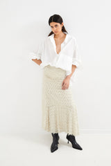 Selilja - Feathery skirt I Oyster