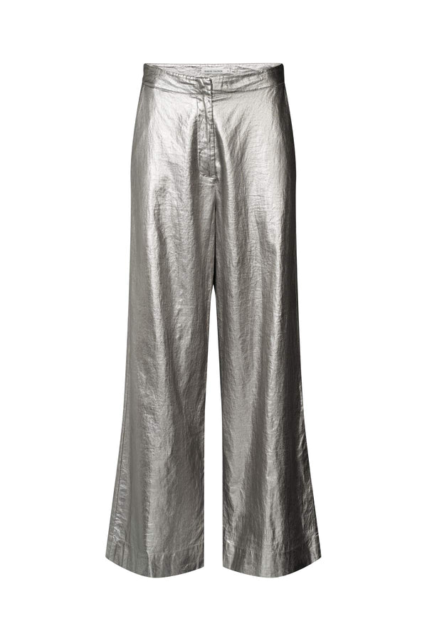 Inja - Antique silver wide leg pants I Antique silver