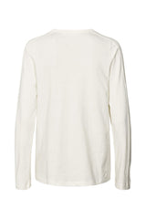 Jacka - Vintage jersey long sleeve top I Chalk