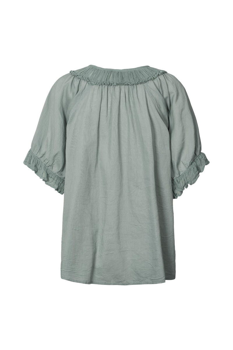 Dorita - Cotton angel top I Sage