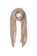 Dorde - Cotton gauze scarf I Caramel