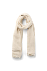 Dorde - Cotton gauze scarf I Sandstone