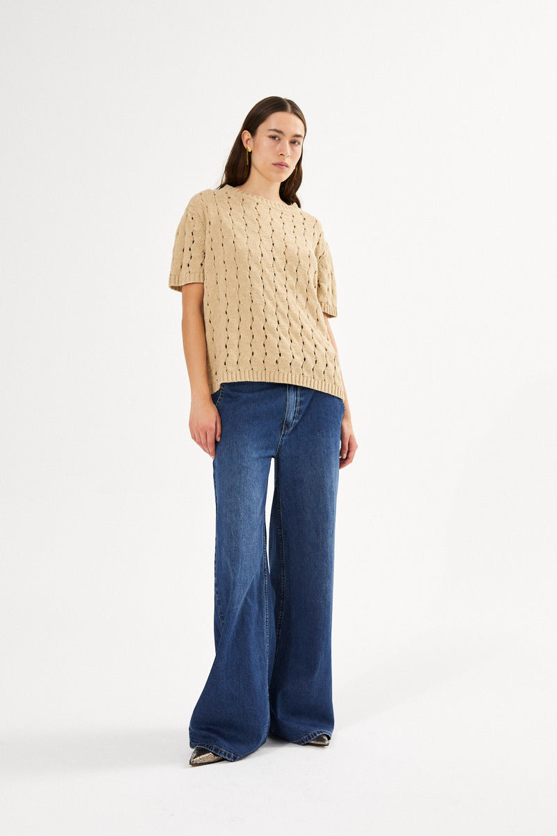 Trail knit t-shirt - Bernie I Safari