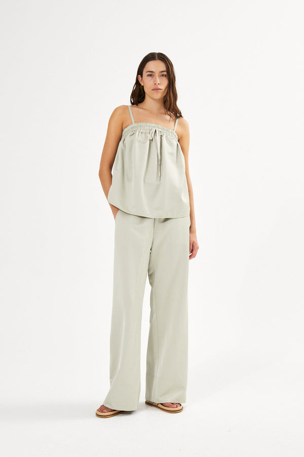 Pantsy - Techno drape pants I Oyster