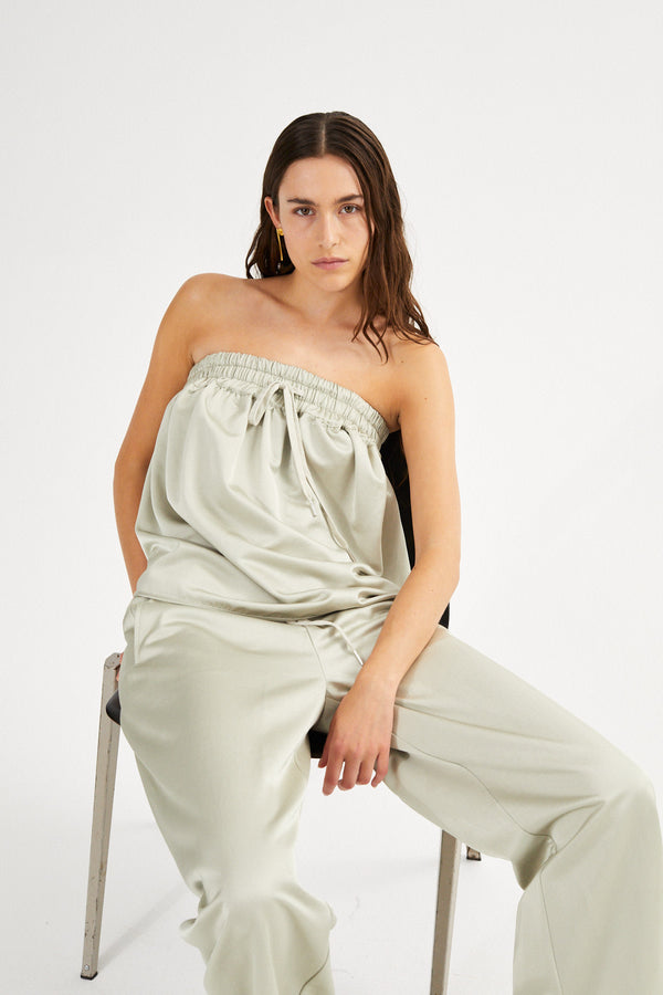 Pantsy - Techno drape pants I Oyster