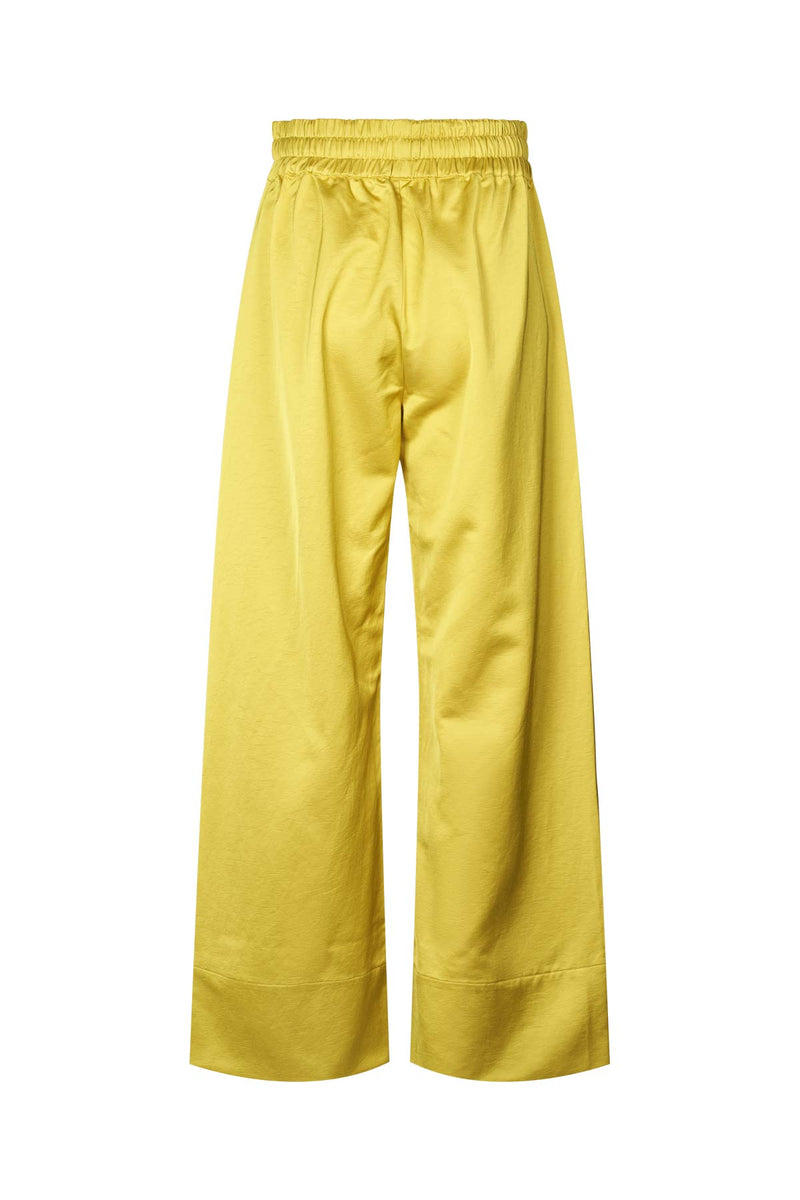 Pantsy - Techno drape pants I Acid yellow