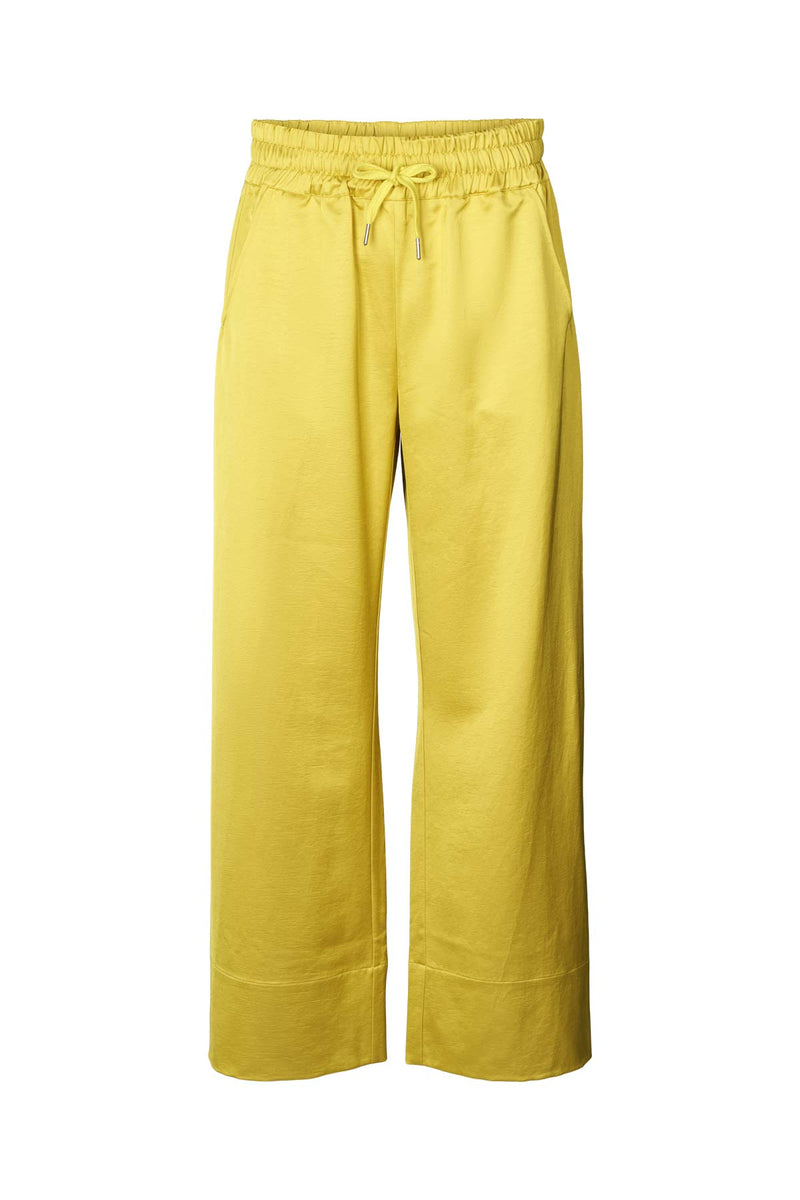 Pantsy - Techno drape pants I Acid yellow