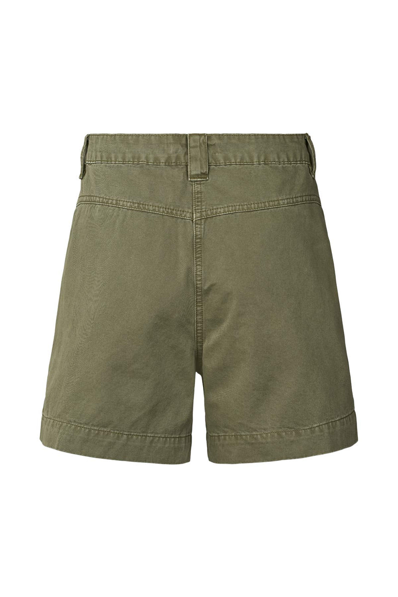 Nata - Canvas light shorts I Deep green