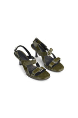 Adiya - Buckle heel I Seaweed