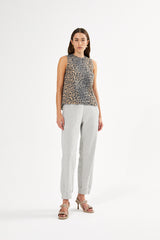 Nono - Sweat lounge pant I Grey melange