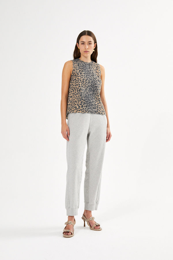 Nono - Sweat lounge pant I Grey melange