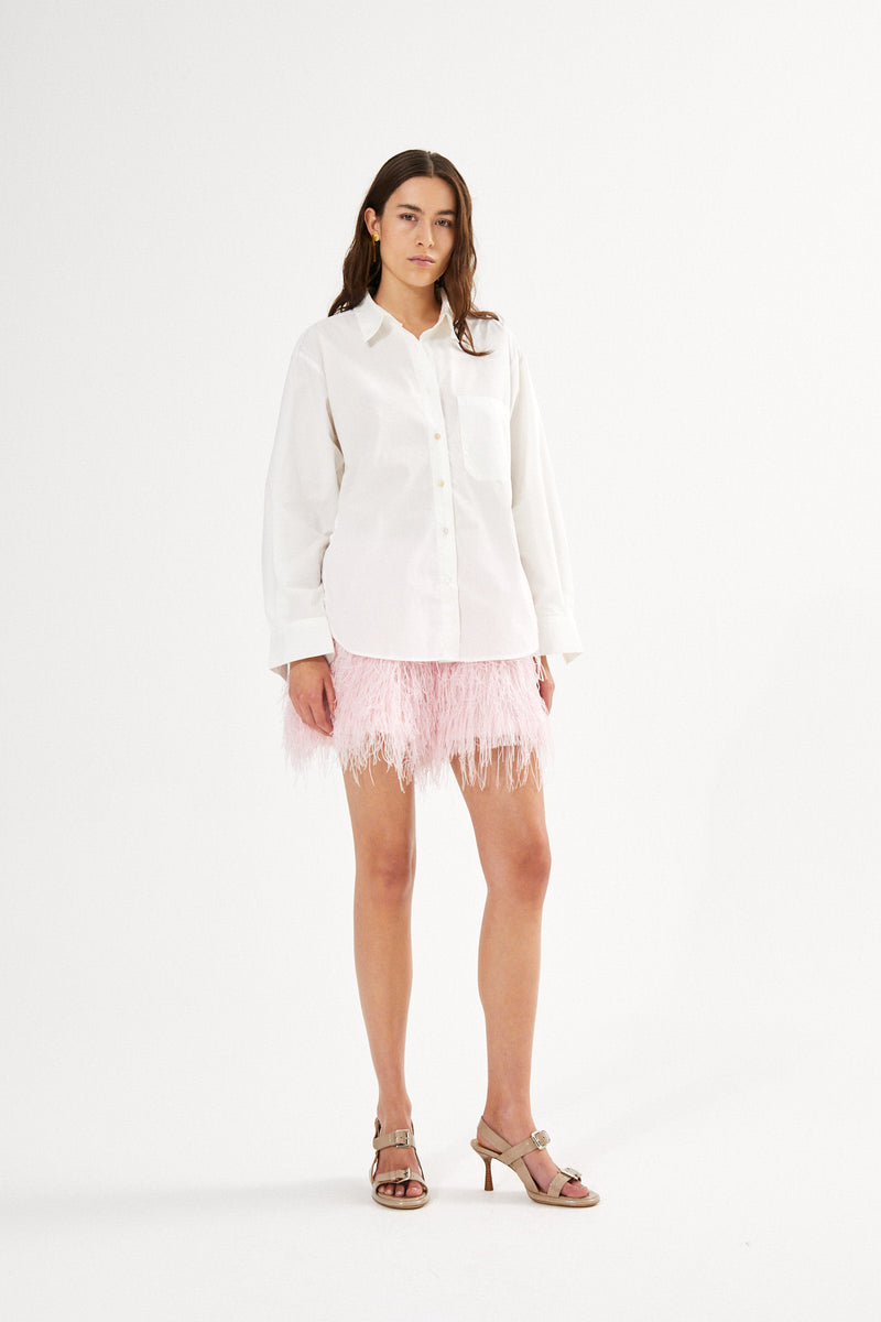 Roxana - Plume shorts I Powder pink