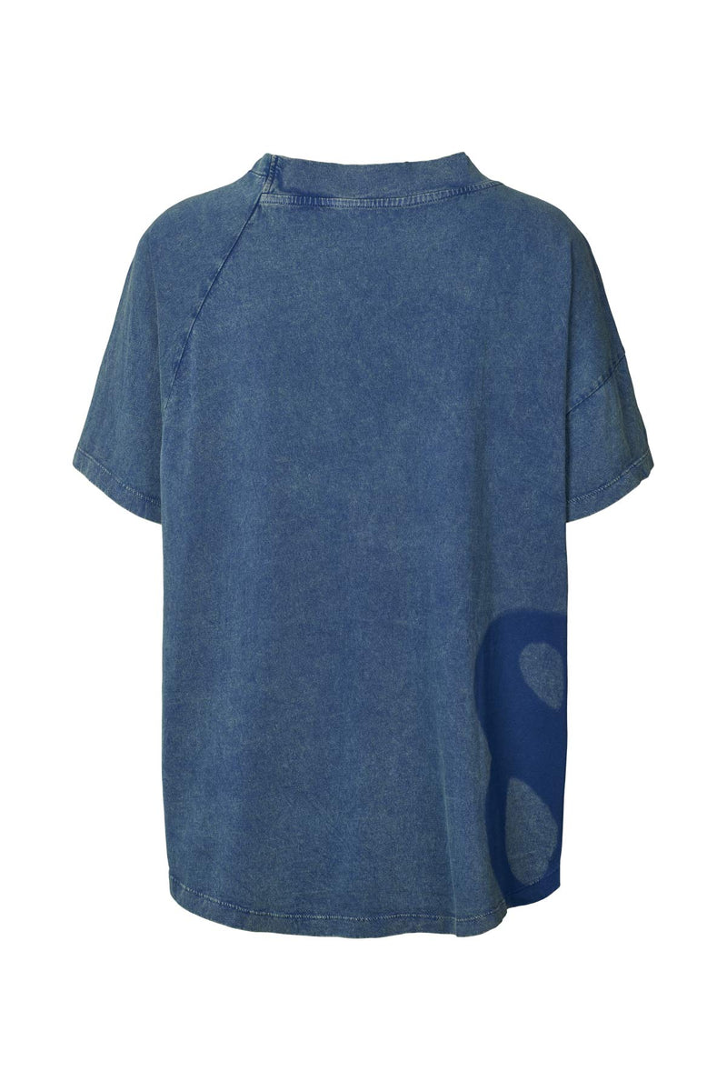 Ary - Infinity boxy t-shirt I Blue