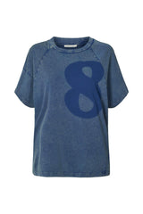 Ary - Infinity boxy t-shirt I Blue