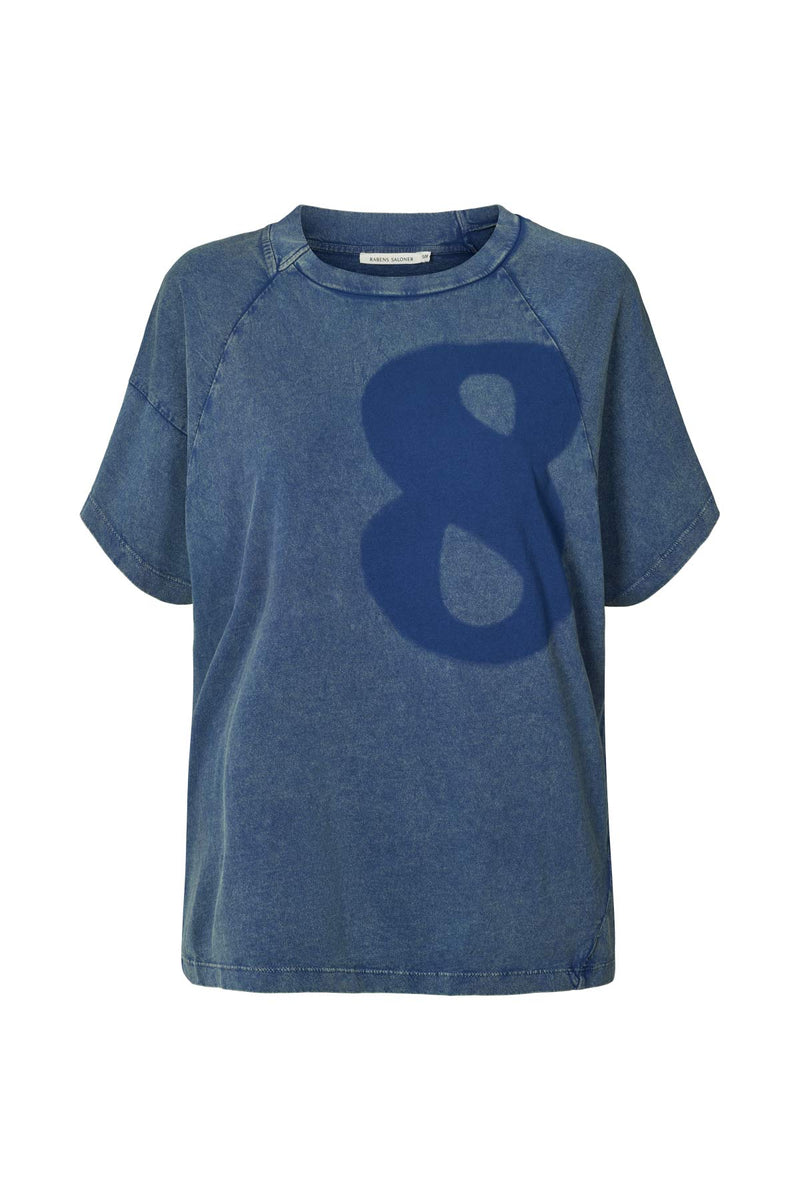 Ary - Infinity boxy t-shirt I Blue