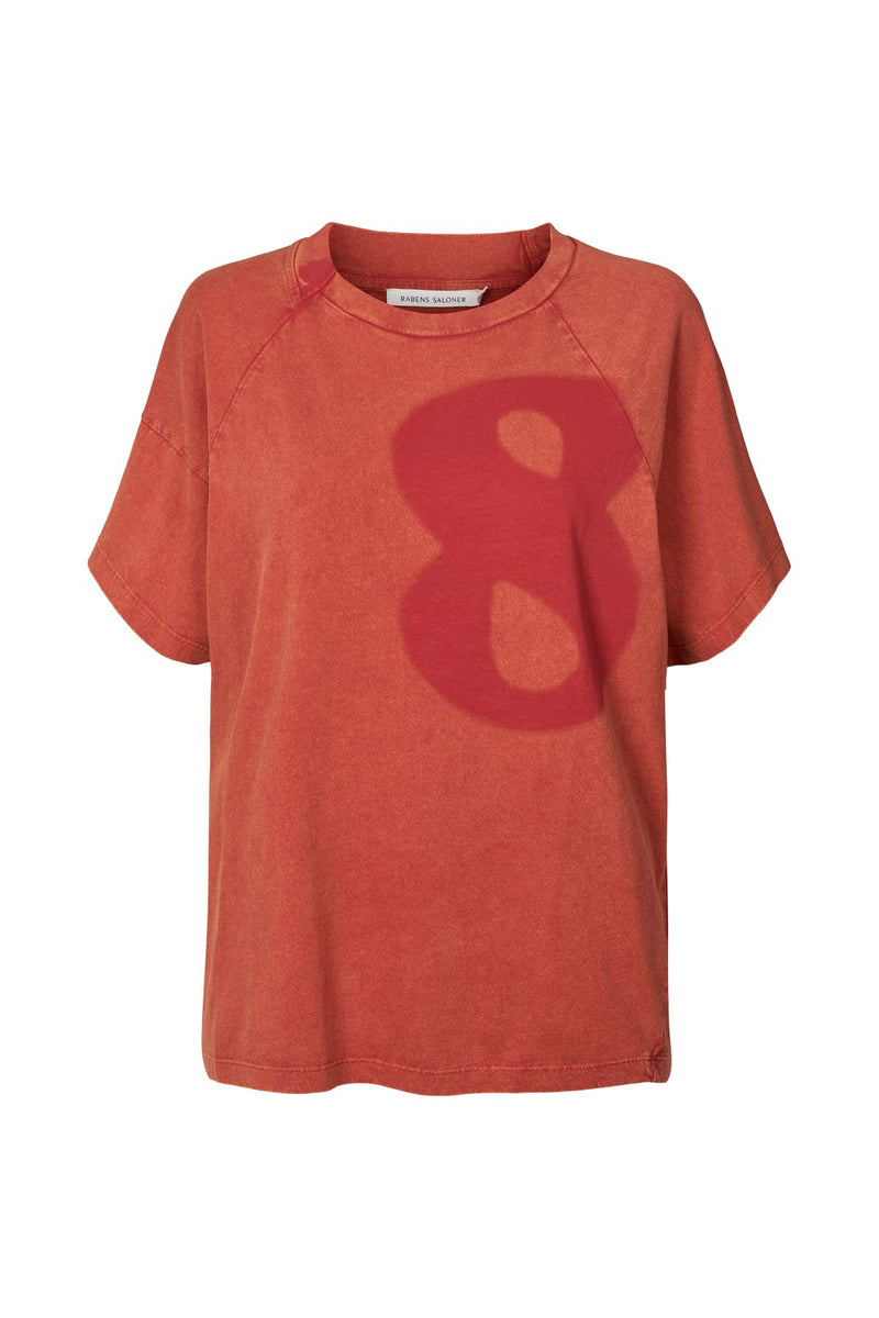 Ary - Infinity boxy t-shirt I Hibiscus