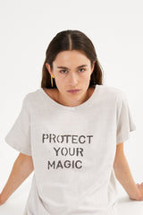 Ambla - Magic t-shirt I Faded black